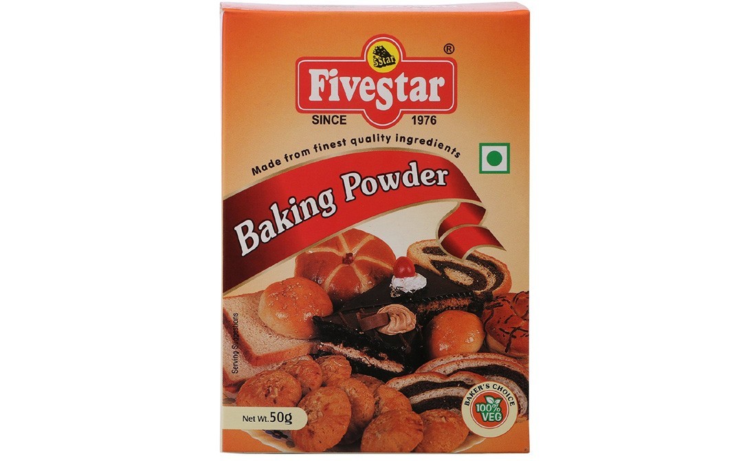 Five Star Baking Powder    Box  50 grams
